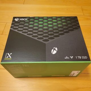 エックスボックス(Xbox)のMicrosoft Xbox Series X 新品未開封(家庭用ゲーム機本体)