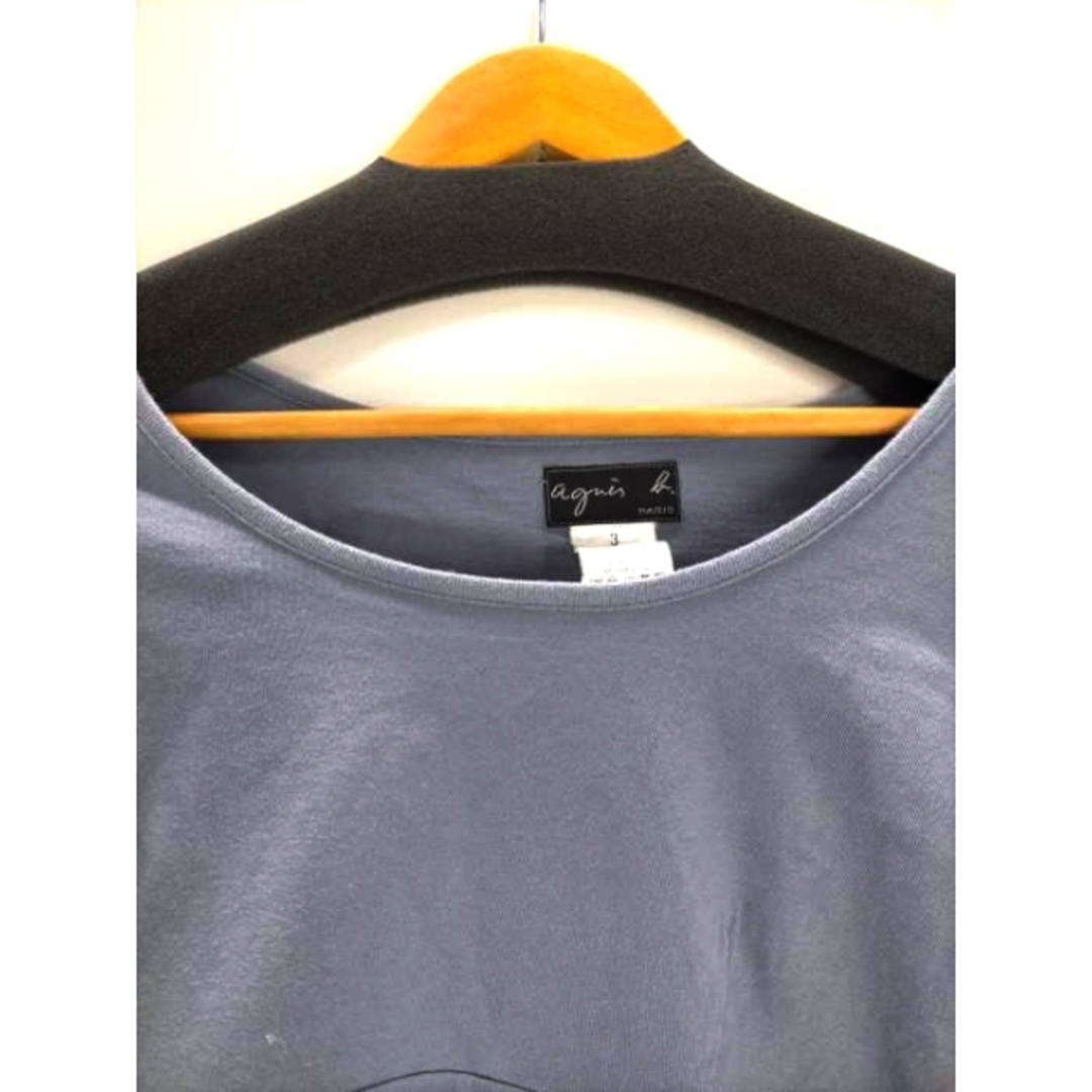 agnes b.(アニエスベー)のagnes b.(アニエスベー) コットン S/S カットソー レディース レディースのトップス(Tシャツ(半袖/袖なし))の商品写真