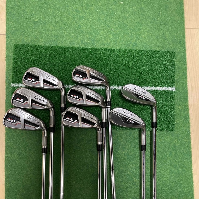 TaylorMade M6 アイアン 5~9,P,A,S 8本セット