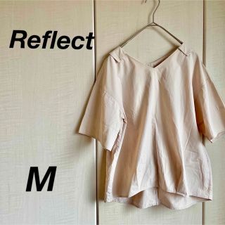 リフレクト(ReFLEcT)のReflect リフレクト　ブラウス　トップス　薄ピンク(シャツ/ブラウス(半袖/袖なし))