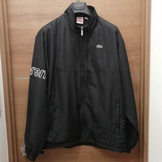 シュプリーム(Supreme)の17ss Supreme × LACOSTE Track Jacket 黒(ナイロンジャケット)