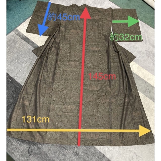 着物、リメーク布地としても レディースの水着/浴衣(着物)の商品写真