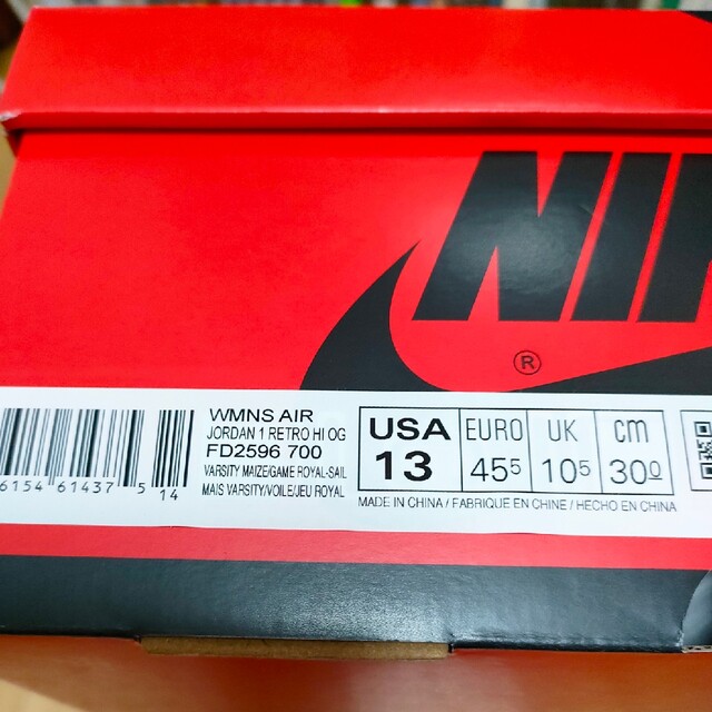 Nike WMNS Air Jordan 1 High OG 29.5cm