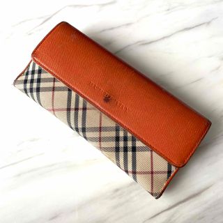 バーバリー(BURBERRY) オレンジ 財布(レディース)の通販 21点