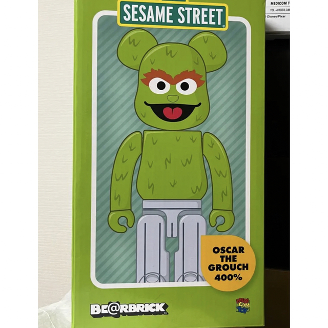 販売用ページ bearbrick Sesame Street oscar 400%