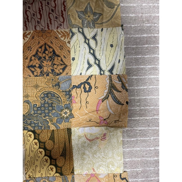 バリ オールドバティック パッチワーク ハンドメイドの素材/材料(生地/糸)の商品写真
