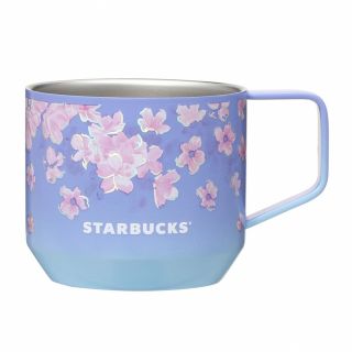 スターバックスコーヒー(Starbucks Coffee)の【新品未使用】スターバックス⭐️SAKURA2023ステンレスマグブルー(マグカップ)