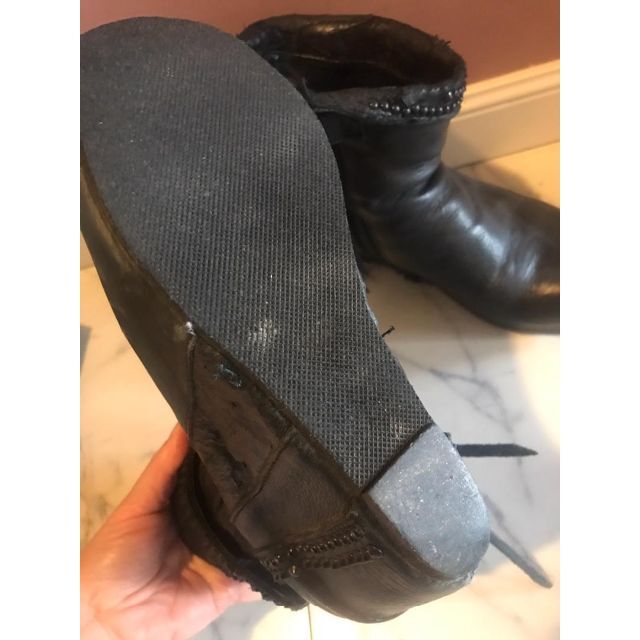 KMRII - kmrii ケムリ レザーブーツ 黒の通販 by ななちゃん's KMRII - kmrii ケムリ レザーブーツ 黒の通販 by ななちゃん's