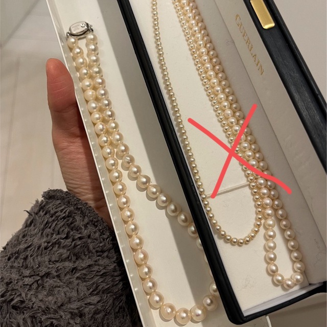 大注目】【大注目】希少ラベンダーピンク 大珠パールネックレスピアス