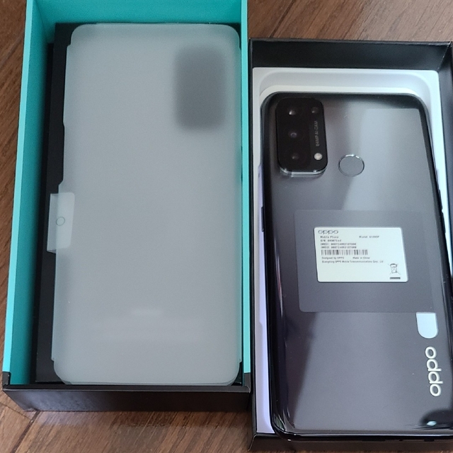 OPPO Reno5 A esim版 シルバーブラック①-