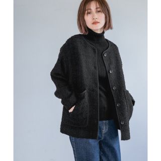 アパートバイローリーズ(apart by lowrys)の～10/29限定価格 アパートバイローリーズ ツイードノーカラージャケット(ノーカラージャケット)