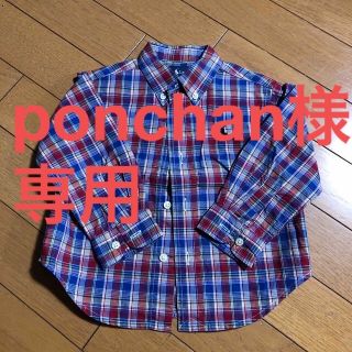 ラルフローレン(Ralph Lauren)のラルフローレン　ボタンダウンシャツ　80cm(シャツ/カットソー)