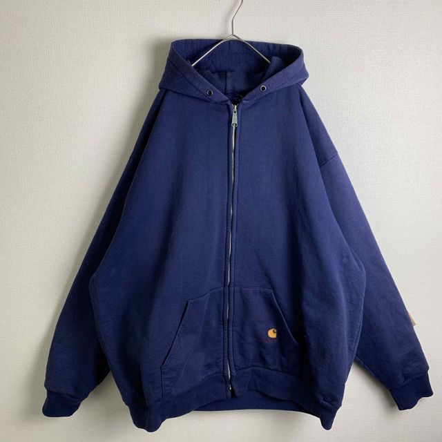 carhartt カーハート　80sジップパーカー　USA製　アルミジップ