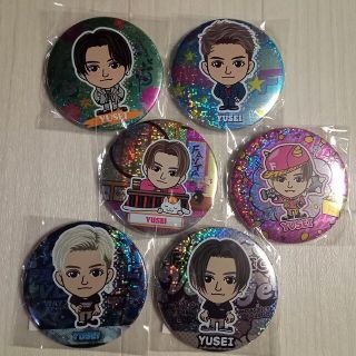 エグザイル トライブ(EXILE TRIBE)の八木勇征 75mm 缶バッジ セット(ミュージシャン)