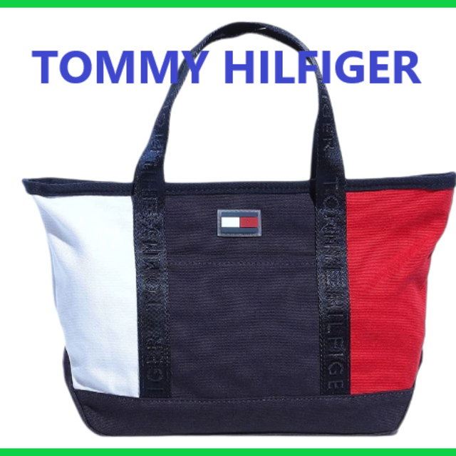 TOMMY HILFIGER(トミーヒルフィガー)のトミーヒルフィガー キャンバス スモール トートバッグ レディース バッグ レディースのバッグ(トートバッグ)の商品写真