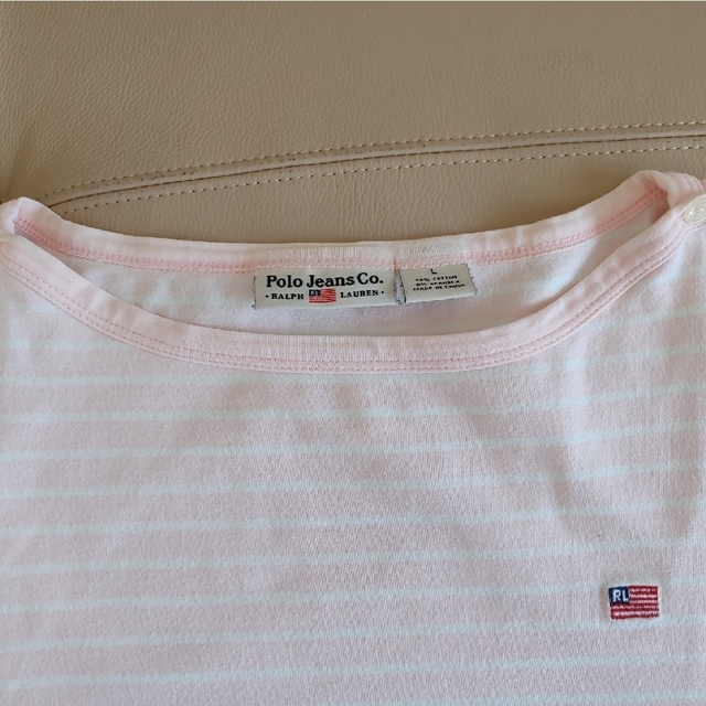 POLO RALPH LAUREN(ポロラルフローレン)のポロジーンズ　七分袖　Tシャツ レディースのトップス(Tシャツ(長袖/七分))の商品写真