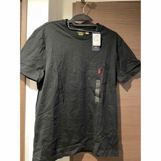 ポロラルフローレン(POLO RALPH LAUREN)の新品　ポロラルフローレン　半袖ポケットTシャツ　黒(Tシャツ(半袖/袖なし))