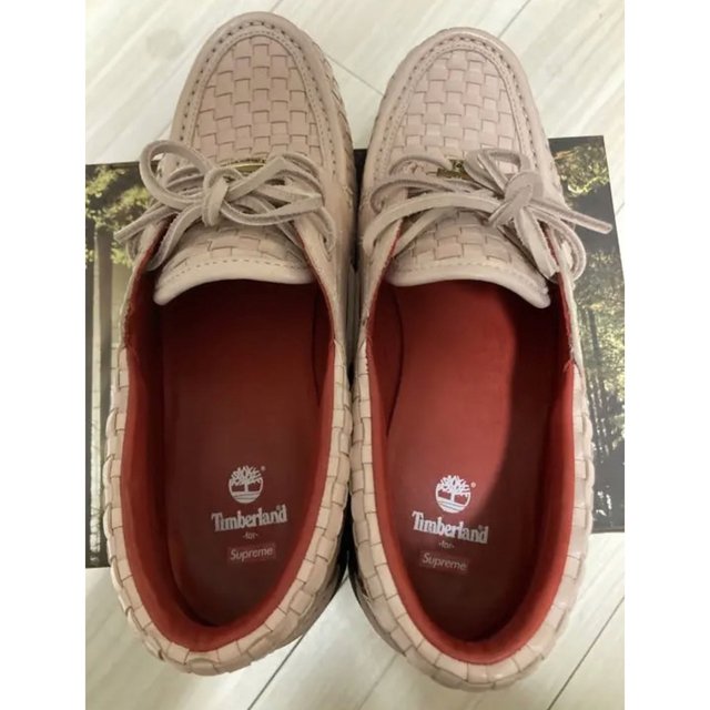 Supreme(シュプリーム)のTimberland × Supreme Woven 3-EyeLugShoe メンズの靴/シューズ(ブーツ)の商品写真