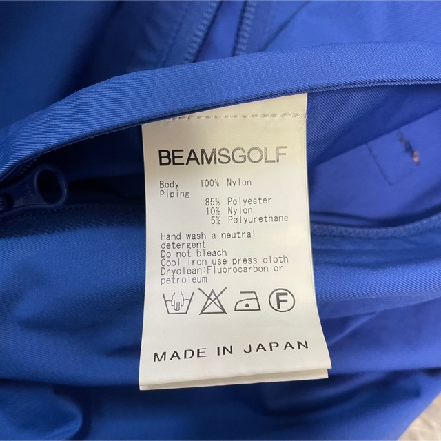 BEAMS(ビームス)のbeams golf ウィンドブレーカー　アウター　ナイロンジャケット スポーツ/アウトドアのゴルフ(ウエア)の商品写真