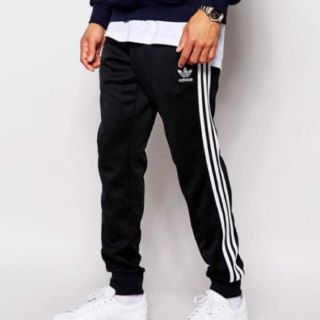 アディダス(adidas)の最安 L黒 SST CUFFED TRACK PANTS スーパースター(その他)