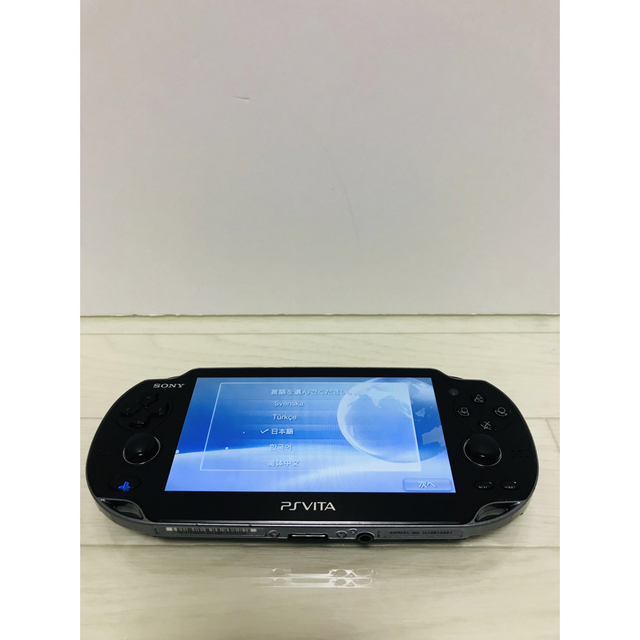 SONY PS Vita  本体　PCH-1100 ブラック 4