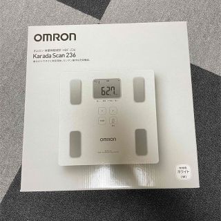 オムロン(OMRON)の【新品】オムロン 体重体組生計 HBF-236(体重計/体脂肪計)