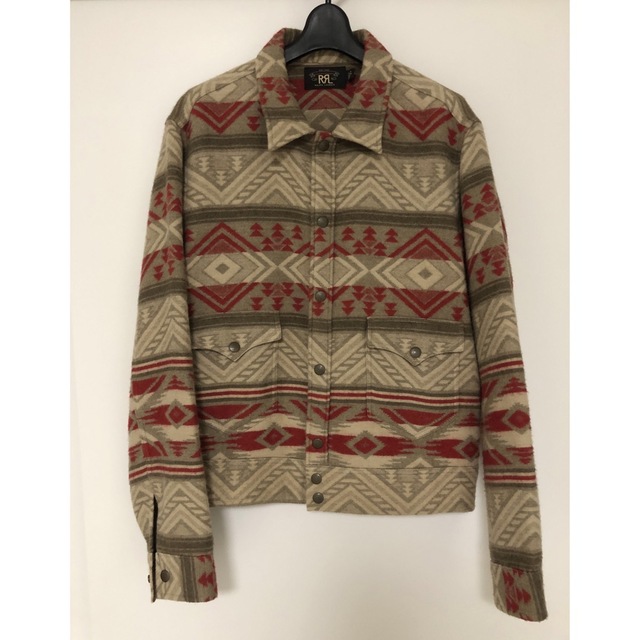 2022年5月新作下旬 RRL Jacquard ネイティブ柄 ウールコットン