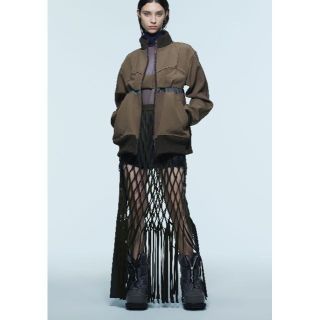 サカイ(sacai)の入手困難★sacaiサカイ★新品コレクションラインウールメルトンスカート(ロングスカート)