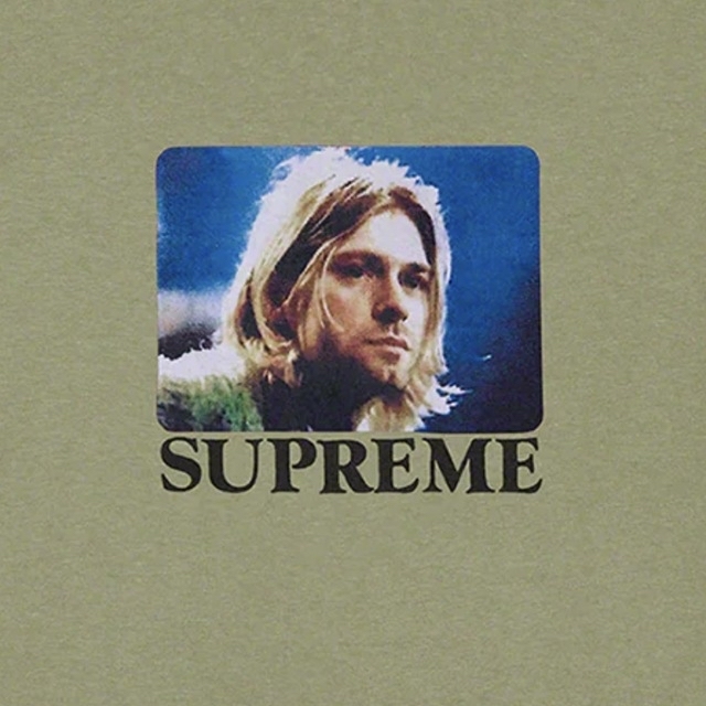 Supreme Kurt Cobain Tee "Light Olive" 1