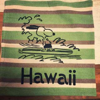 スヌーピー(SNOOPY)のサーフスヌーピークッションカバーhawaii(クッションカバー)