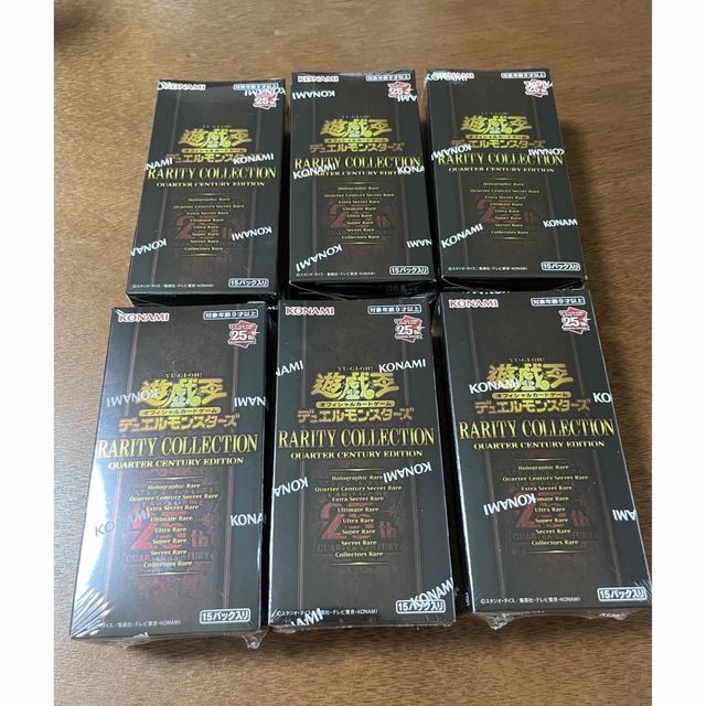 遊戯王 - 遊戯王 RARITY COLLECTION レアリティコレクション 6BOXの