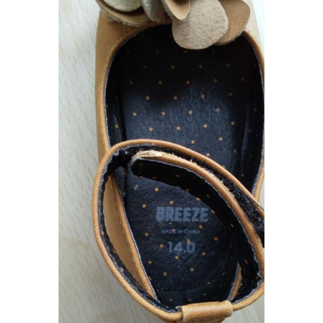 BREEZE(ブリーズ)のブリーズ 靴 女の子 フラット フォーマル 14 キッズ/ベビー/マタニティのベビー靴/シューズ(~14cm)(フラットシューズ)の商品写真