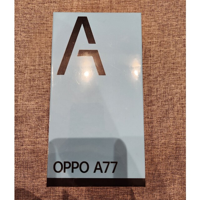 【未開封新品】OPPO A77 ブラック