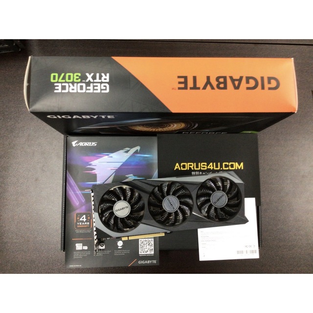 GIGABYTE グラフィックボード GV-N3070GAMING OC-8GDPCパーツ