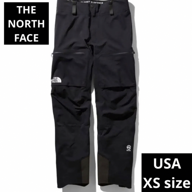 THE NORTH FACE(ザノースフェイス)のノースフェイス マウンテン パンツ XS スキー スノーボード S 黒　ブラック スポーツ/アウトドアのスノーボード(ウエア/装備)の商品写真