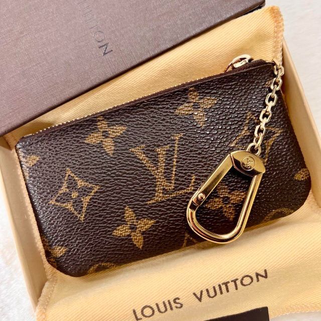 LOUIS VUITTON - 美品 ルイヴィトン ポシェットクレ モノグラム コイン