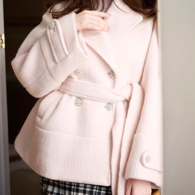 優れた品質 Wool-Blend lip herlipto Odette Wool-Blend アウター Coat