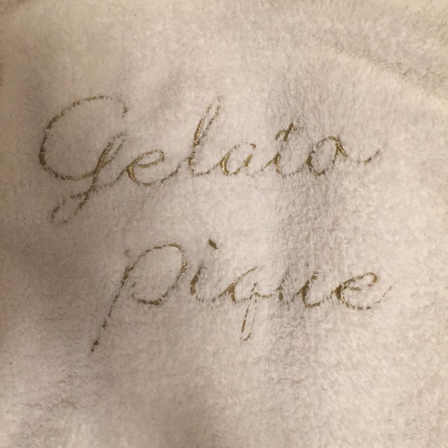 gelato pique(ジェラートピケ)のジェラートピケ ガウン ホワイト レディースのルームウェア/パジャマ(ルームウェア)の商品写真