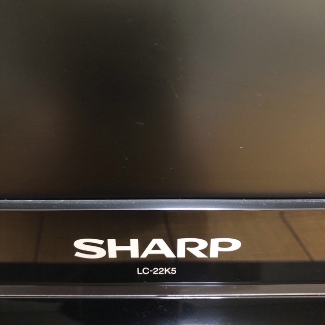 SHARP AQUOS 液晶テレビ　2011年式　22型