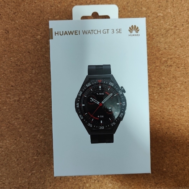 HUAWEI(ファーウェイ)の新品未使用 HUAWEI WATCH GT 3 SE  グラファイトブラック スマホ/家電/カメラのスマホ/家電/カメラ その他(その他)の商品写真