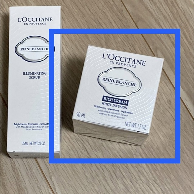 L'OCCITANE(ロクシタン)の最終お値下げ★新品未使用【ロクシタン】レーヌブランシュ　ザ・クリーム　50ml コスメ/美容のスキンケア/基礎化粧品(フェイスクリーム)の商品写真