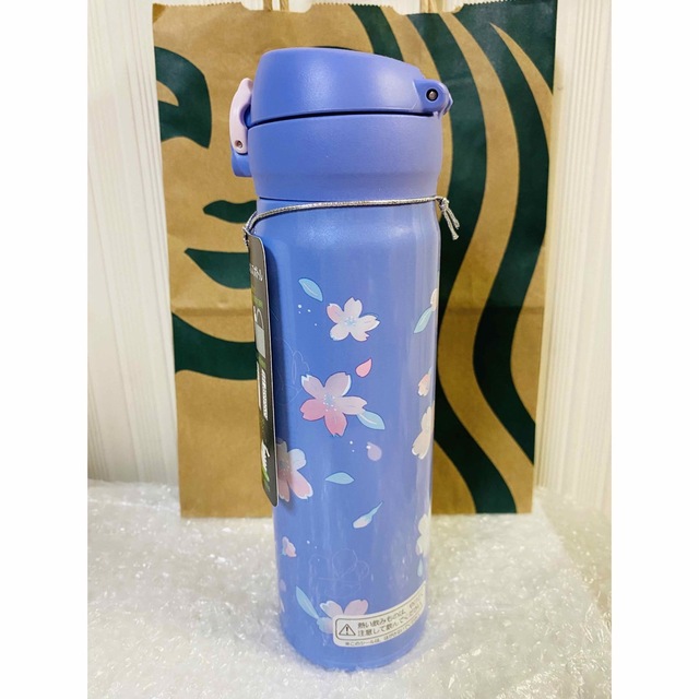 Starbucks Coffee - SAKURA2023ハンディーステンレスボトルパープル Starbucks Coffee - SAKURA2023ハンディーステンレスボトルパープル