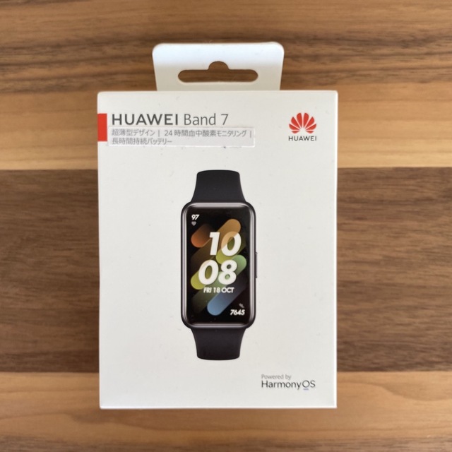 【新品未開封】Huawei band 7 日本語対応 スマートウォッチ ブラック