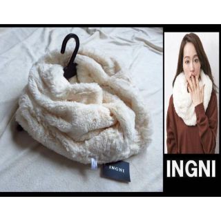 イング(INGNI)の新品★INGNIイング★フェイクラビット/スヌード(スヌード)