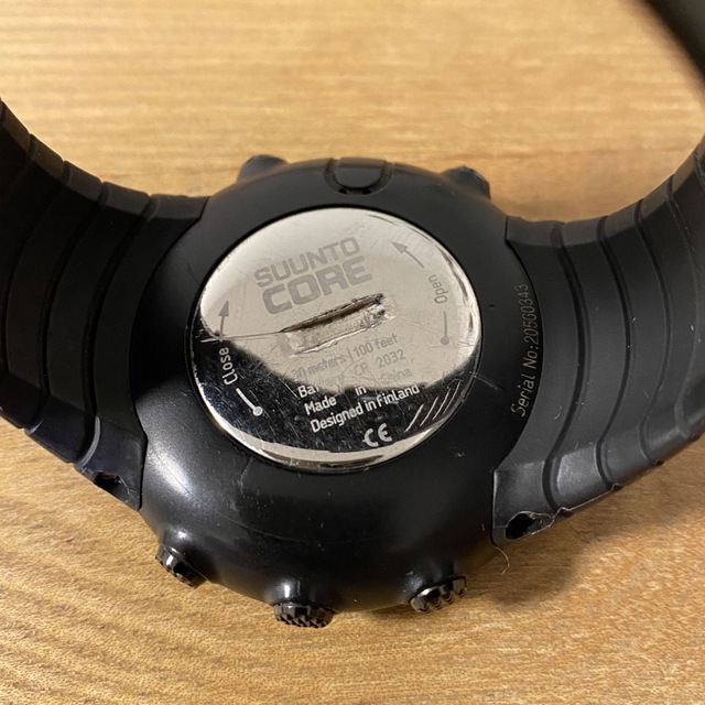 SUUNTO(スント)のスント　コア　オールブラック　腕時計 メンズの時計(腕時計(デジタル))の商品写真