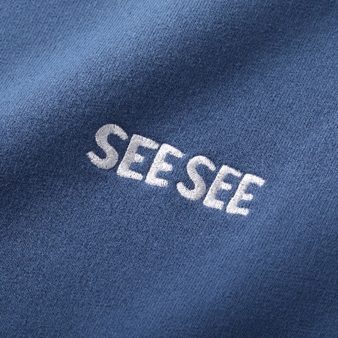 seesee　ワンポイントスウェット