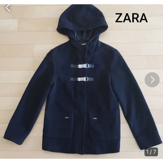 ザラ(ZARA)のZARA キッズ　コート　黒　150(コート)