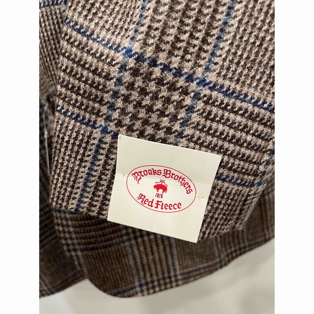 Brooks Brothers(ブルックスブラザース)のRed Fleece ウール２釦アンラインドジャケット 42REG メンズのジャケット/アウター(テーラードジャケット)の商品写真