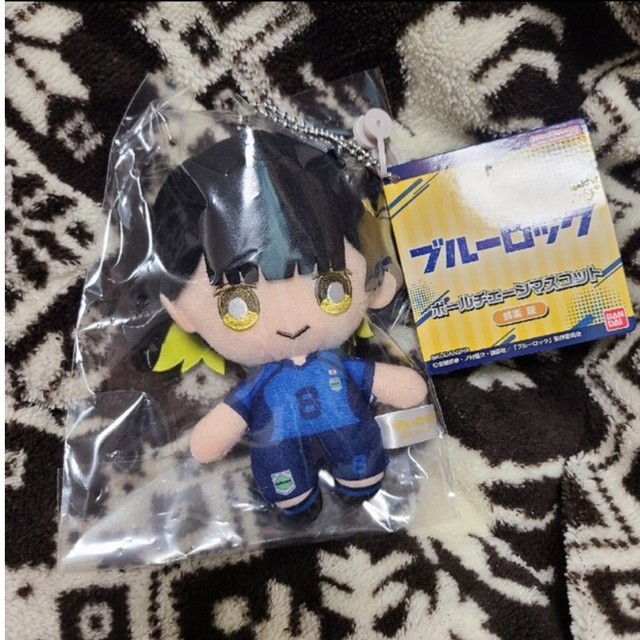 ブルーロック ばちら マスコット ぬいぐるみ エンタメ/ホビーのおもちゃ/ぬいぐるみ(キャラクターグッズ)の商品写真