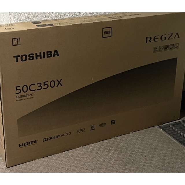 東芝 - 『ぴ様専用』TOSHIBA 4K液晶テレビ REGZA 50C350Xの通販 by ...